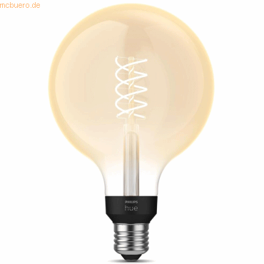 8719514343023 - 929003052101 Signify Philips Hue White E27 Filament Globe G125 550lm 929003052101 8719514343023