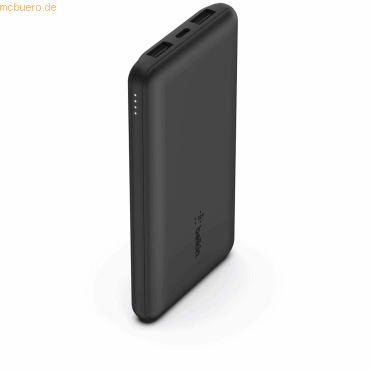 Belkin Belkin BOOST CHARGE Powerbank, 10.000mAh 12W, USB-A & -C, blk