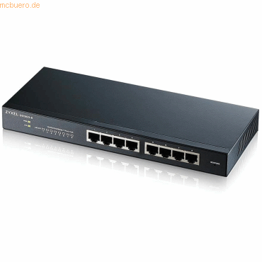 Zyxel ZyXEL GS1900-8 V2 8 Port GbE L2 smart switch, desktop, fanless