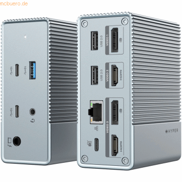 Targus Hyper HD GEN2 12-port Docking