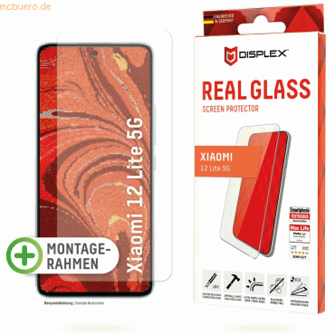 4028778116644 - DISPLEX Real Glass Xiaomi 12 Lite