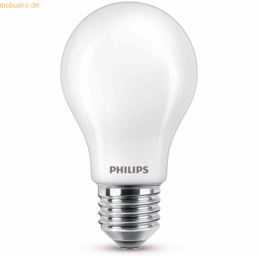 Signify Philips LED classic Lampe 60W E27 Warmw 806lm Glas matt 1er P