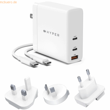 Targus Hyper HyperJuice 140 W Gan Charger - Global - Multi-port