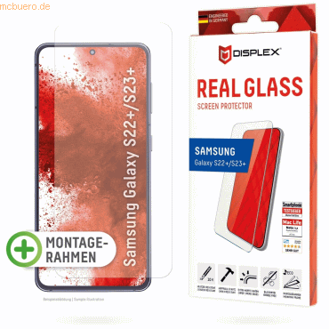 E.V.I. DISPLEX Real Glass Samsung Galaxy S22+/S23+