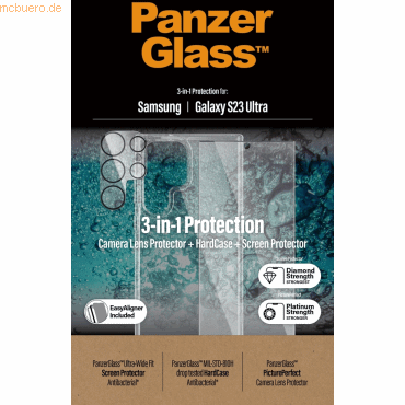 PanzerGlass PanzerGlass HardCase+Screen Protector S. Galaxy S23 Ultra