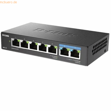 D-Link D-Link DMS-107 7-Port Multi-Gigabit Unmanaged Switch