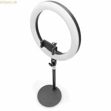 4016032485759 - DIGITUS LED Ring Light 10 inch expandable table stand