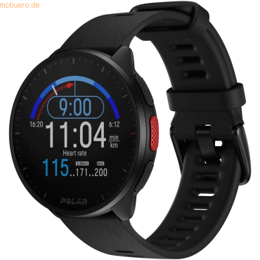 0725882060446 - Smartwatch POLAR PACER Smartwatches schwarz (night black) Fitness-Tracker