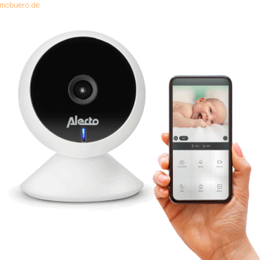 Alecto Alecto SMARTBABY5 - WLAN-Babyphone mit Kamera - Weiß