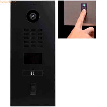 DoorBird DoorBird D2101FV IP Video Türstation Fingerprint 50, RAL 9011