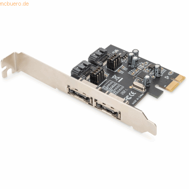 4016032484967 - DIGITUS - SATA III PCI Express Karte 2-Port