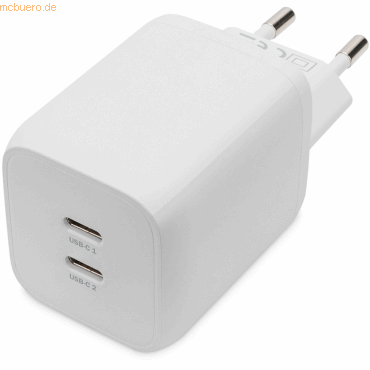 4016032485803 - DA-10063DIGITUS - USB-C Ladegerät 2-Port 65W G Ladeadapter 65 W Flugzeug Innenbereich LKW Steckdose Anzahl Ausgänge 2 x USB-C® 4016032485803 - DA-10063DIGITUS - USB-C Ladegerät 2-Port 65W G Ladeadapter 65 W Flugzeug Innenbereich LKW Steckdose Anzahl Ausgänge 2 x USB-C®