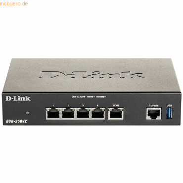 D-Link D-Link DSR-250V2/E VPN Security Router