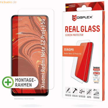 E.V.I. DISPLEX Real Glass Xiaomi Redmi Note 12 Pro(+) 5G