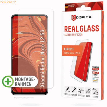 4028778119928 - DISPLEX Real Glass Xiaomi Redmi Note 12 (5G)