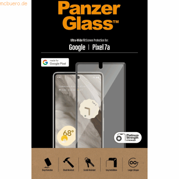 PanzerGlass PanzerGlass Screen Protector Google Pixel 7a Ultra Wide Fi