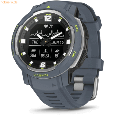 Garmin GARMIN INSTINCT CROSSOVER Granitblau/Silber