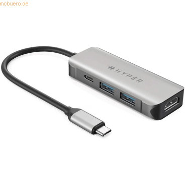 Targus Hyper HyperDrive EcoSmart Gen.2 Universal USB-C 4-in-1 Hub