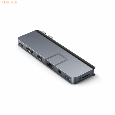 Targus Hyper HyperDrive Dual USB-C 7-in-2 Hub w univ. USB-C adapter