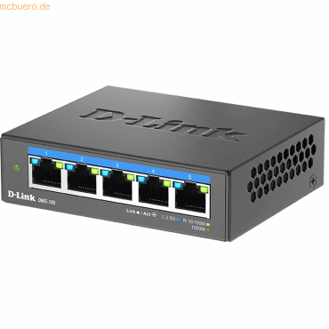 D-Link D-Link DMS-105 5-Port Multi-Gigabit Unmanaged Switch