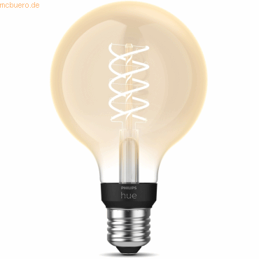 Signify Philips Hue White E27 Filament Globe G93 550lm-