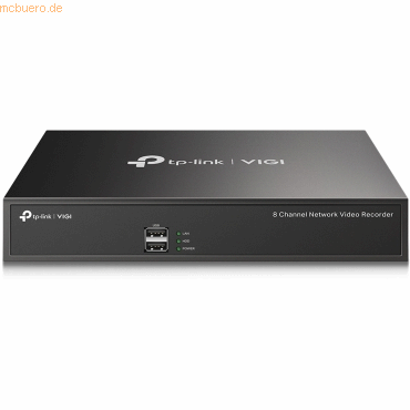 TP-Link Omada VIGI NVR1008H-8MP 8 Kanal PoE Netzwerk Video Rekorder