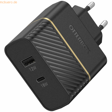 0840104219249 - Otterbox EU Wall Charger 30W USB-Ladegerät 30 W Ausgangsstrom (max) 3 A Anzahl Ausgänge 1 x USB-A USB-C®