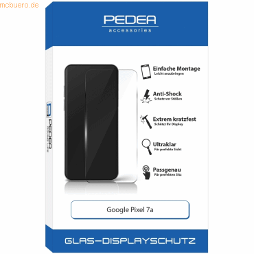 4048466958837 - PEDEA PEDEA Display-Schutzglas für Google Pixel 7A