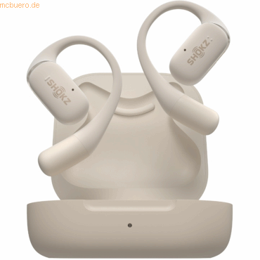 0810092675761 - Shokz OpenFit - True Wireless-KopfhÃ¶rer mit Mikrofon - offenes Ohr - Ã¼ber dem Ohr angebracht - Bluetooth - beige