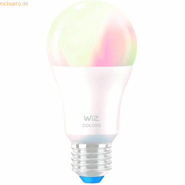 8720169071919 - WiZ 60W E27 Standardform Tunable White & Color Smart Deal Lampe 2er Pack