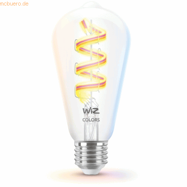 Signify WiZ White & Color 60W E27 ST64 Edison Tunable Einzelpack-