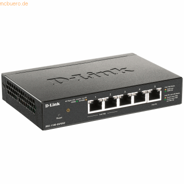 D-Link D-Link DGS-1100-05PDV2 5-Port Gigabit Smart Switch