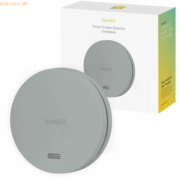 8719323919280 - Hombli smarter Rauchmelder grau 8719323919280 - Hombli smarter Rauchmelder grau