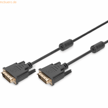 4016032468776 - DIGITUS DVI Anschlusskabel DVI(24+1) St St 30m schwarz 4016032468776 - DIGITUS DVI Anschlusskabel DVI(24+1) St St 30m schwarz