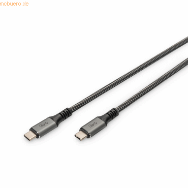 Assmann DIGITUS USB 4.0 Typ-C Anschlusskabel 1m