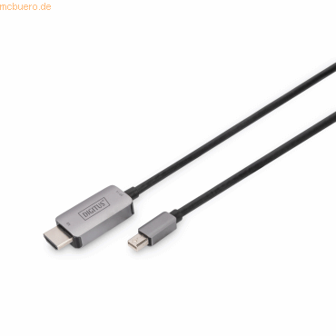 Assmann DIGITUS 8K Mini DisplayPort Adapterkabel, mini-DP - HDMI Typ A