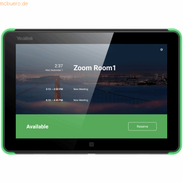 6938818309456 - Yealink RoomPanel-Zoom 6938818309456 - Yealink RoomPanel-Zoom