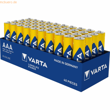 4008496987993 - VARTA LONGLIFE Power AAA Tray 10 x Folie 4 4008496987993 - VARTA LONGLIFE Power AAA Tray 10 x Folie 4