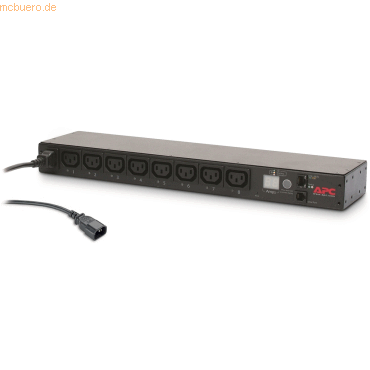 APC APC - RACK PDU, geschaltet, 1U, 12A/208V, 10A/230V, (8)C13