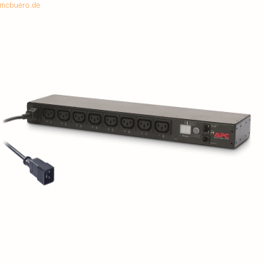 APC APC - RACK PDU, geschaltet, 1U, 16A, 208/230V, (8)C13