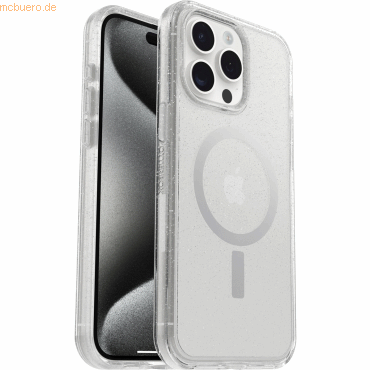 0840304734658 - Otterbox Symmetry Clear Backcover Apple iPhone 15 Pro Max Transparent Stardust MagSafe kompatibel