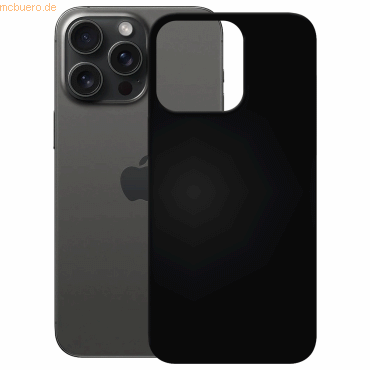 4048466958776 - PEDEA PEDEA Soft TPU Case für iPhone 15 Pro schwarz