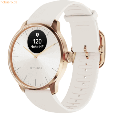 Withings Withings ScanWatch Light, rose gold white