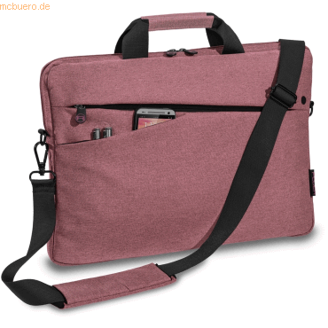 PEDEA PEDEA Notebooktasche -Fashion- bis 15,6- (39,6cm) rosa/schwarz