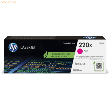 Hewlett Packard HP 220X Magenta Original LaserJet Tonerkartusche