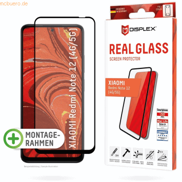 E.V.I. DISPLEX Real Glass FC Xiaomi Redmi Note 12 4G/5G