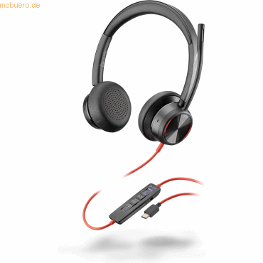 Hewlett Packard Poly Headset Blackwire 8225-M binaural USB-C ANC Teams