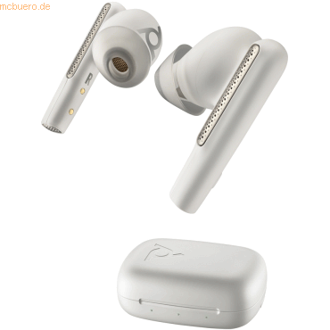 Hewlett Packard Poly Bluetooth Headset Voyager Free 60 UC USB-C weiß