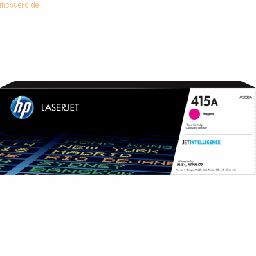 Hewlett Packard HP 415A Magenta Original LaserJet Tonerkartusche