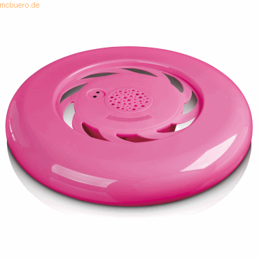 Lenco LENCO AFB-100 Frisbee mit eingebauten BT- Lautsprecher pink